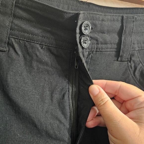 EDDIE BAUER Summer Trail Short Black Size 12 - Picture 3 of 5